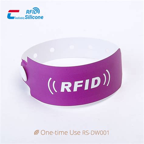 rfid chip disposable wristband|disposable rfid wristbands.